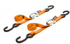 Tie Down Cam S Hook 1"X5.5' Orange Pair