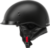Hh 65 Half Helmet Full Dressed Matte Black Xl