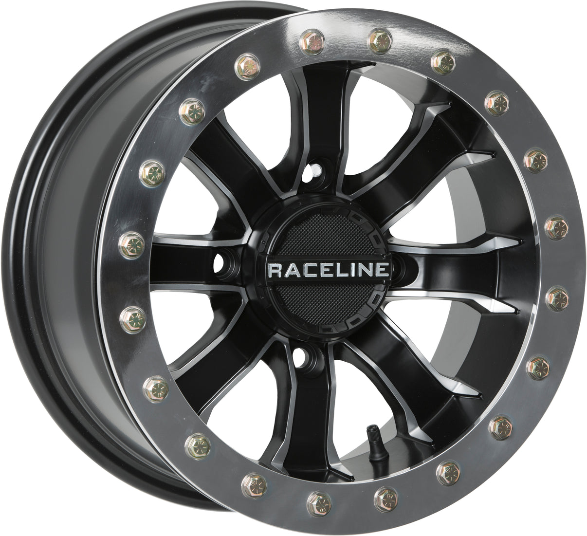 Mamba Bdlk Wheel 14x7 4/137 5+2 (+10mm) Blk/Machined