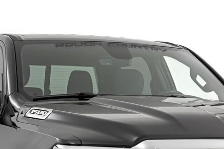 Rough Country Decal | 3.6 Inch x 35 Inch | Gloss Black | 84166BG