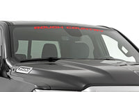 Rough Country Decal | 3.6 Inch x 35 Inch | Red | 84166RD