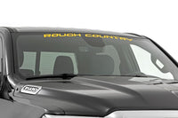 Rough Country Decal | 3.6 Inch x 35 Inch | Yellow | 84166YL