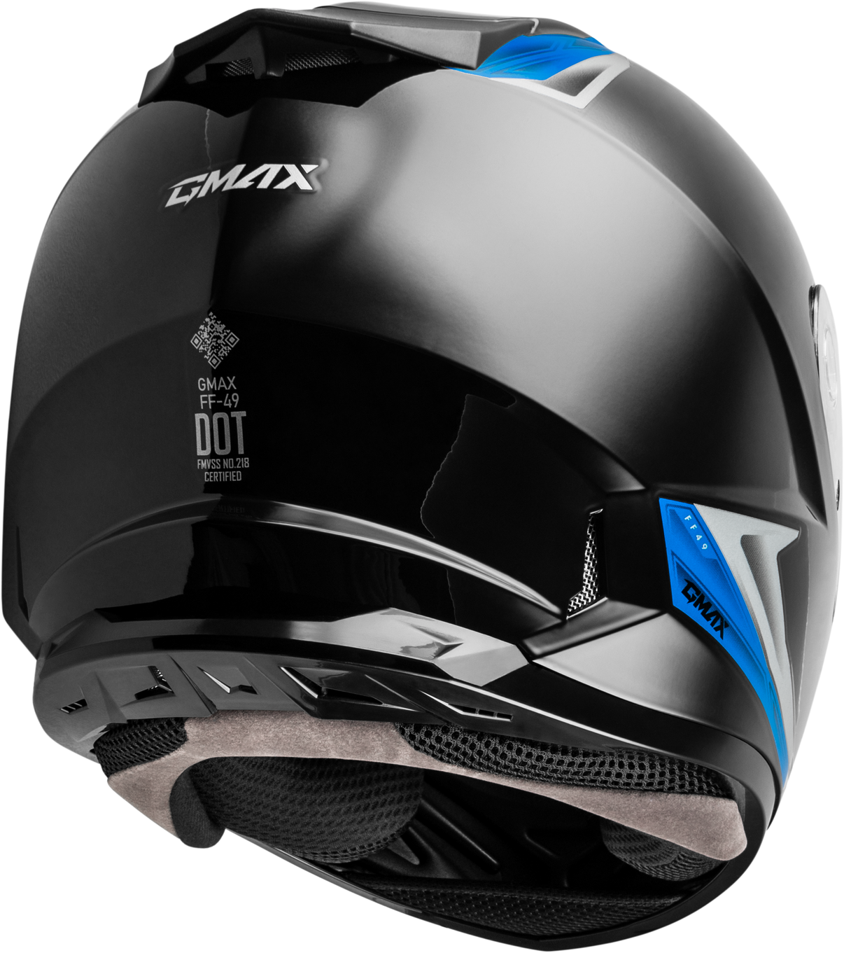 Ff 49 Syth Helmet Black/Blue Sm