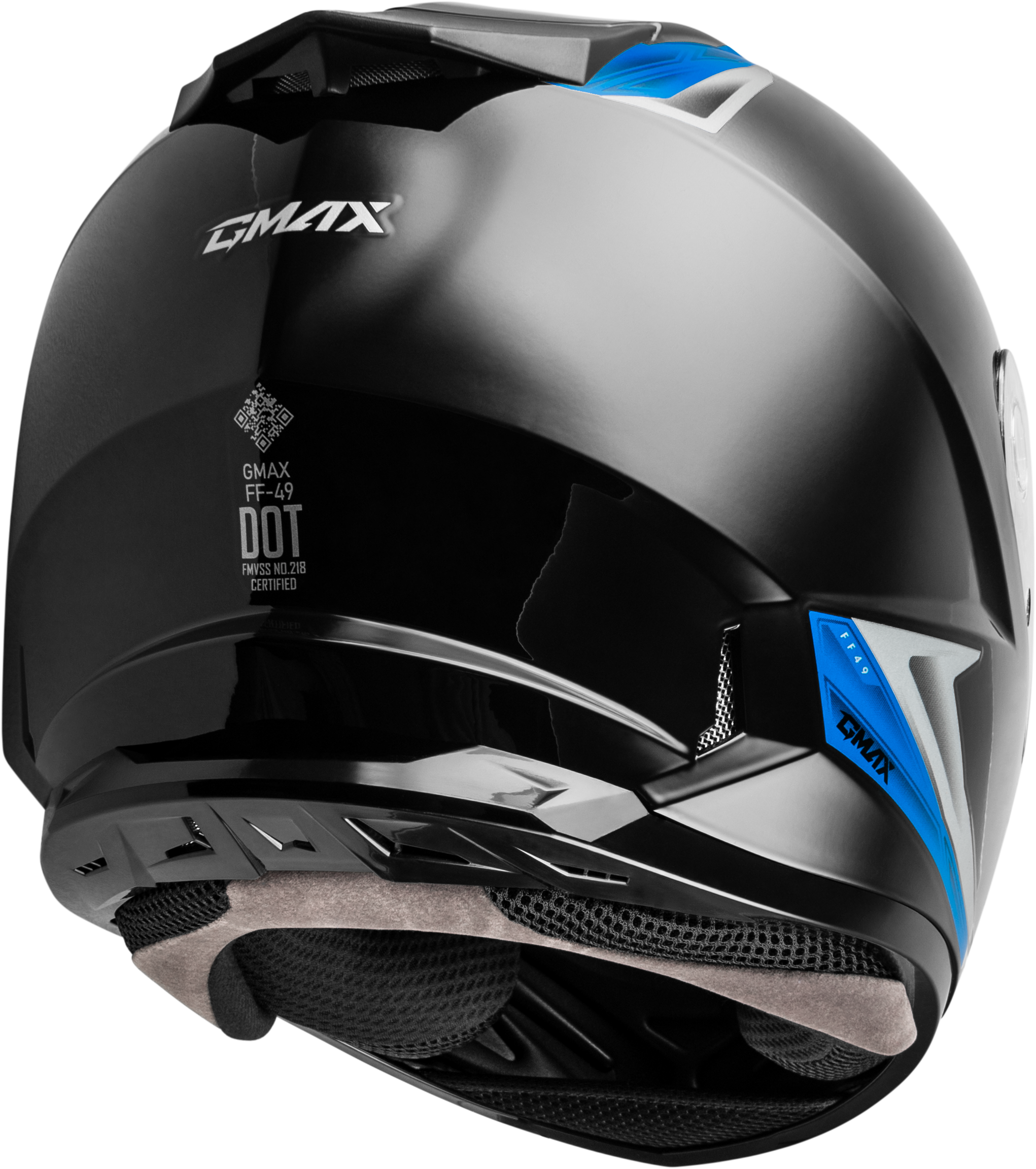 Ff 49 Syth Helmet Black/Blue Sm