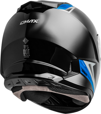 Ff 49 Syth Helmet Black/Blue Lg