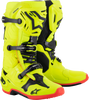 Tech 10 Boots Ylw Fluo/Blk/Red Fluo Sz 7