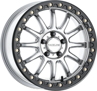 Alpha Hyper 15x7 5x114.3 +25 Silver W/ Black Ring