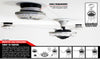Mpi Multi Point Illumination Ceiling Light