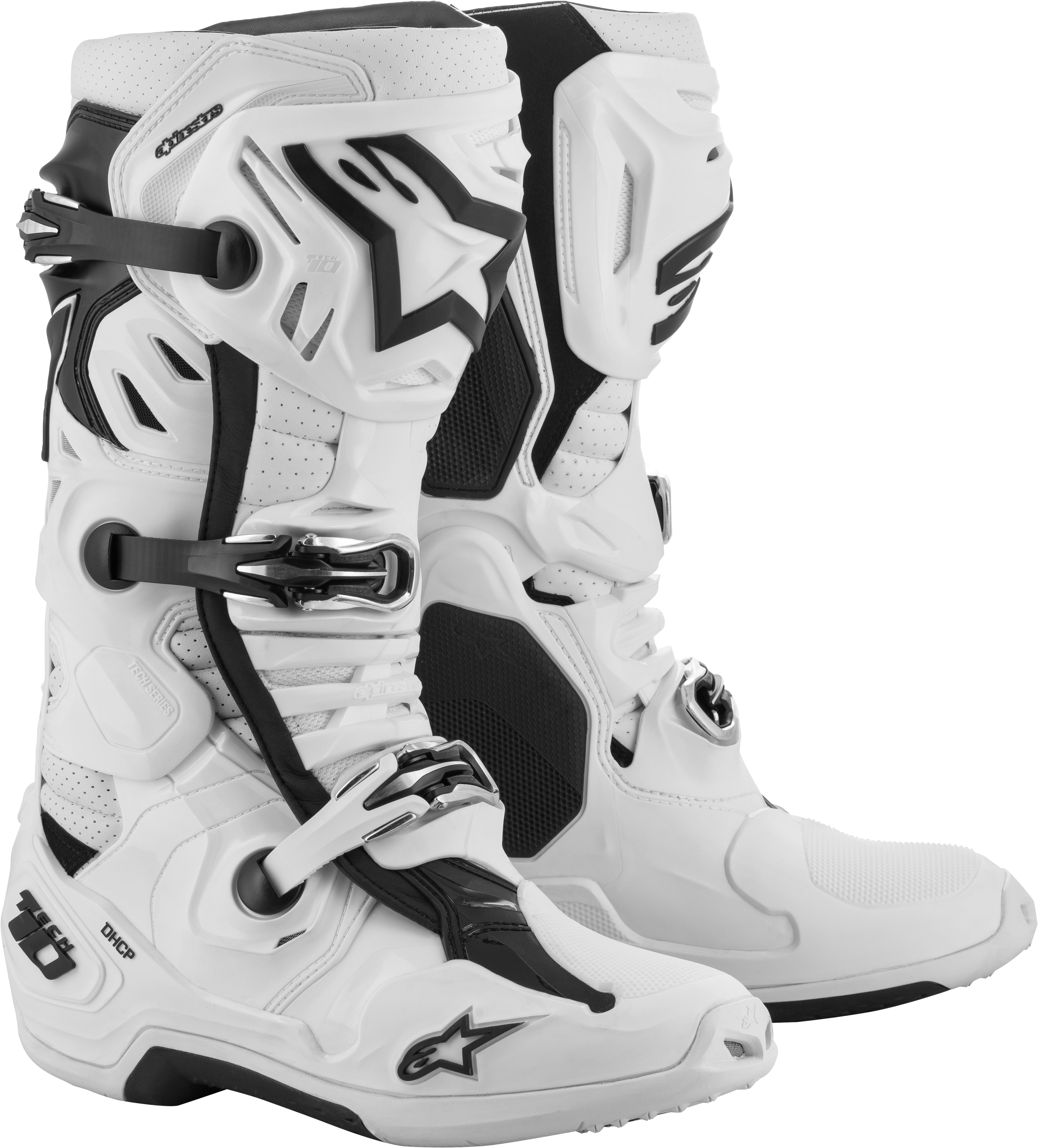 Tech 10 Supervented Boots White Sz 09