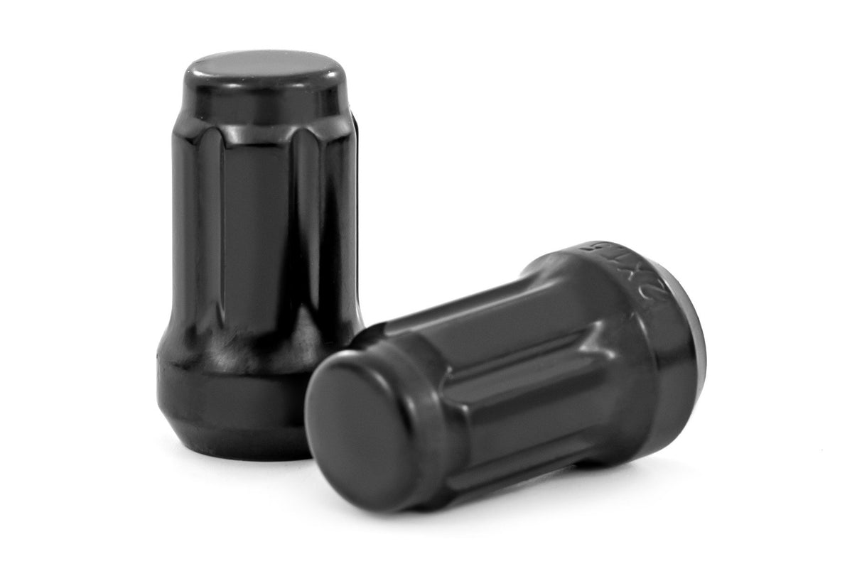 Lug Nut Set | M10x1.25 | 16 Qty | Splined | Black | 3801BLK
