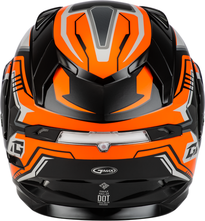Md 01s Transistor Snow Helmet Orange/Black Lg