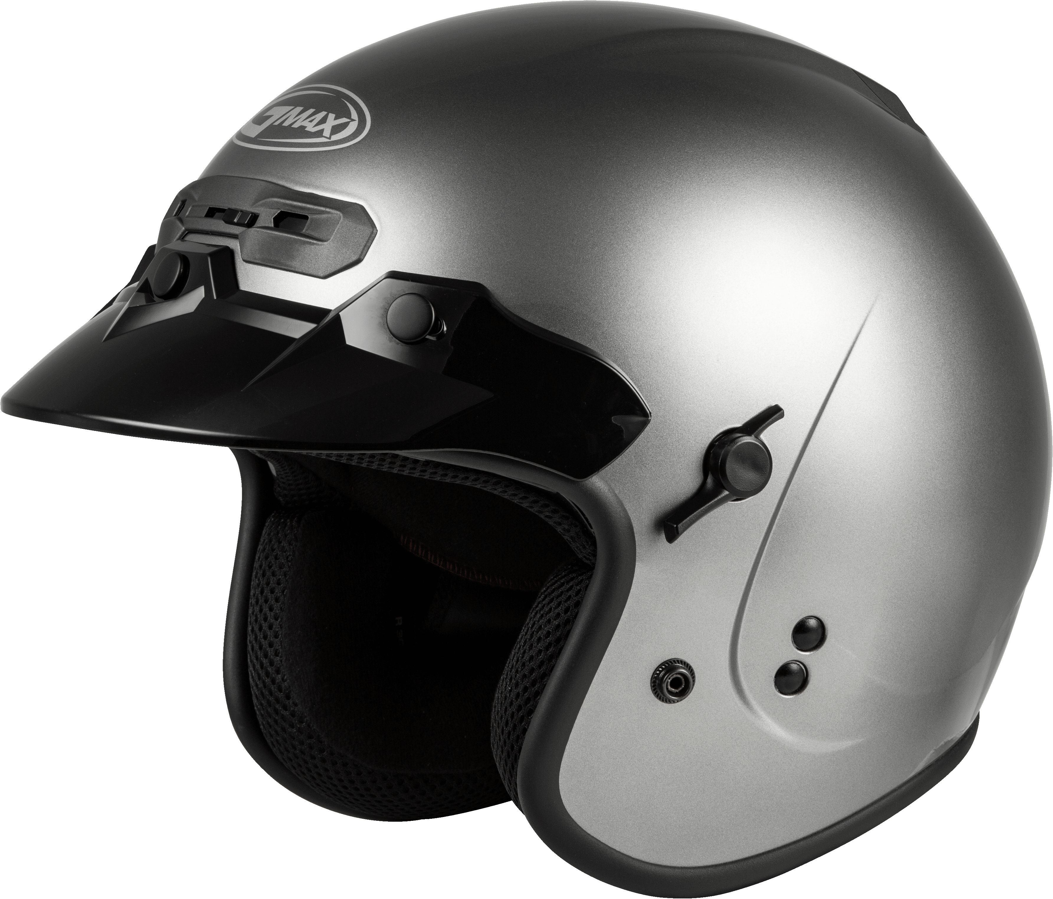 Gm 32 Open Face Helmet Titanium Xl