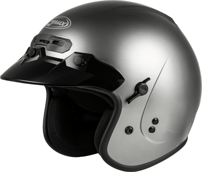 Gm 32 Open Face Helmet Titanium Xl