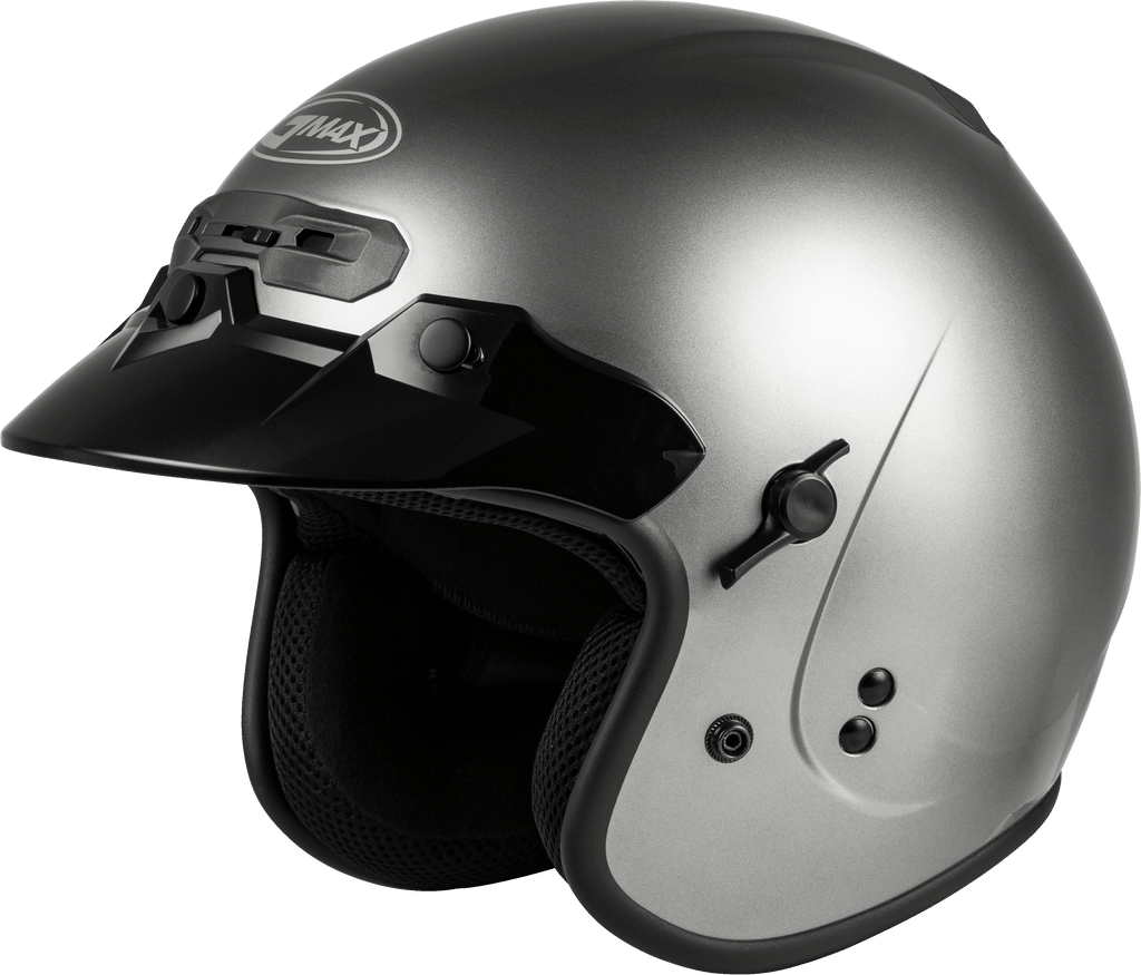 Gm 32 Open Face Helmet Titanium Sm