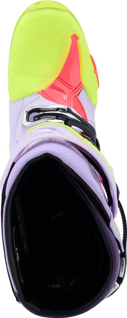 Tech 10 Supervented Purp/Ylw Fluo/Diva Pink 8