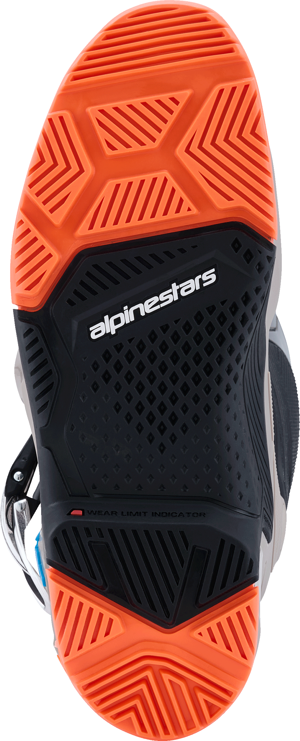 Tech 7 Enduro Blk/Warm Gry/Orange Fluo 8