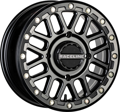 Raceline Podium beadlock 14x7 +10mm Maxxis Liberty kit