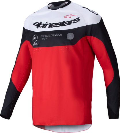 Pro Dura Jersey Black/Bright Red/White Xl