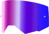 Zone Elite Injctd Lens W/ Post W/ Iridescent Red Mir/Smk Lens