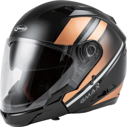 Of 77 Open Face Reform Helmet Matte Black/Copper/Silver Sm