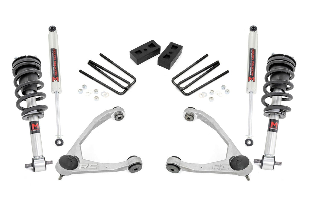 3.5 Inch Lift Kit | Cast Steel | M1 Strut | | Chevy/GMC 1500 (14-16) | 19840