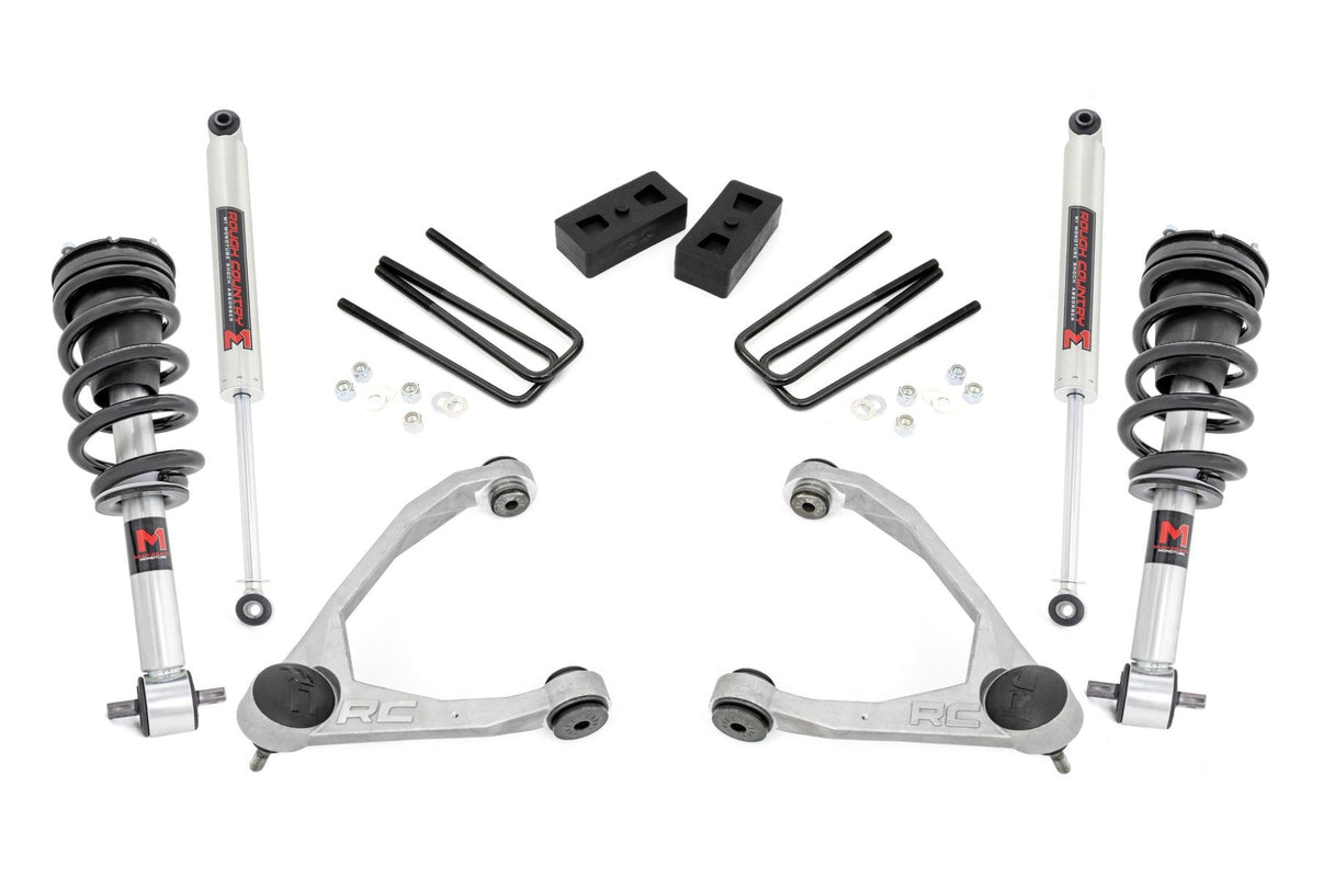 3.5 Inch Lift Kit | Cast Steel | M1 Strut | | Chevy/GMC 1500 (14-16) | 19840