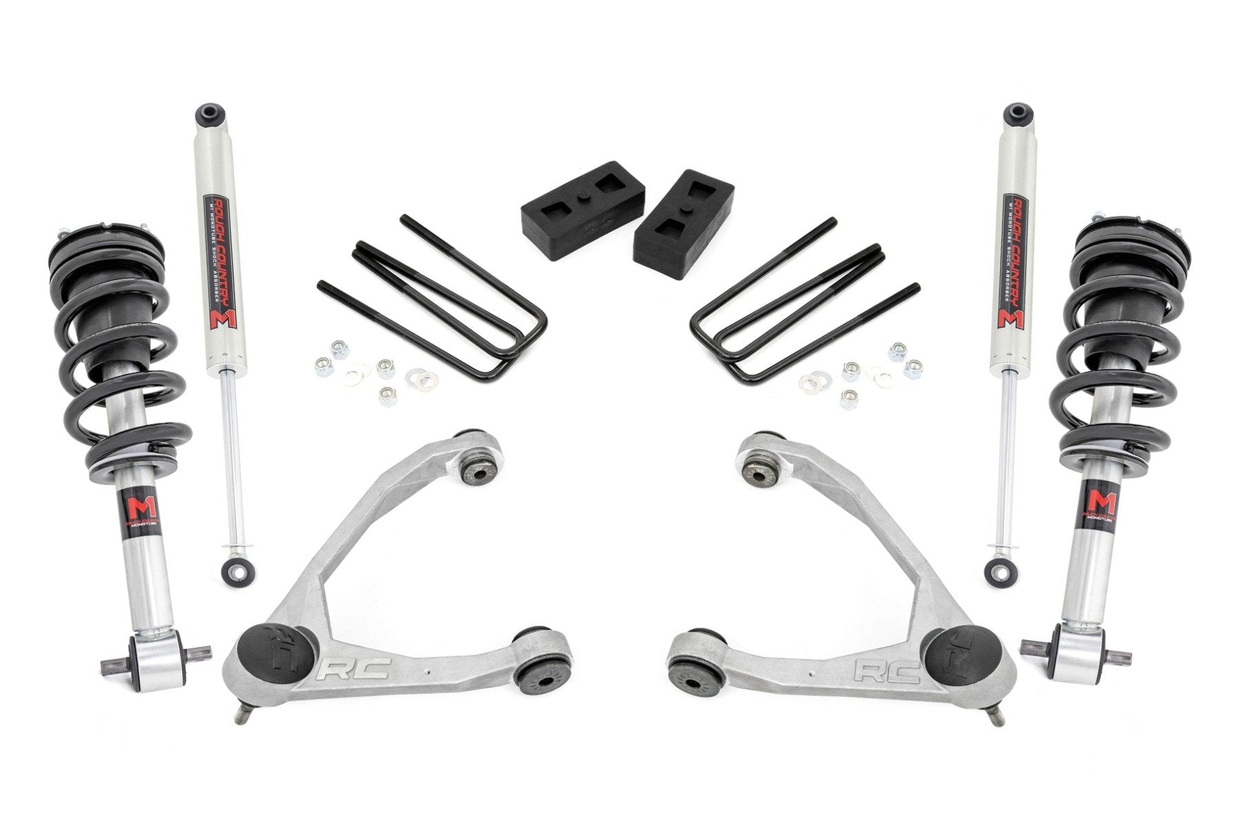 3.5 Inch Lift Kit | Cast Steel | M1 Strut | Chevy/GMC 1500 (07-13) | 24640