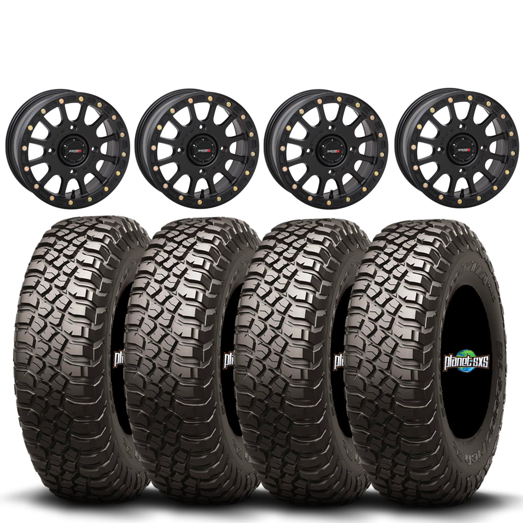 System 3 SB5 beadlock 15x7 38mm BFGoodrich Mud Terrain KM3 kit