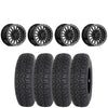 VALOR OFFROAD V06 GLOSS BLACK BEADLOCKS ON HIGHLIFTER CHICANE LT