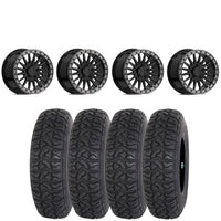 VALOR OFFROAD V06 GLOSS BLACK BEADLOCKS ON HIGHLIFTER CHICANE LT
