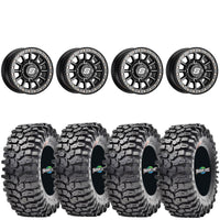 Sedona Sano beadlock black on Maxxis Roxxilla | 4/110