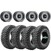 Metal FX Delta  beadlock Satin Blk/ Contrast Cut 15x10 on Obor Roc Scraper
