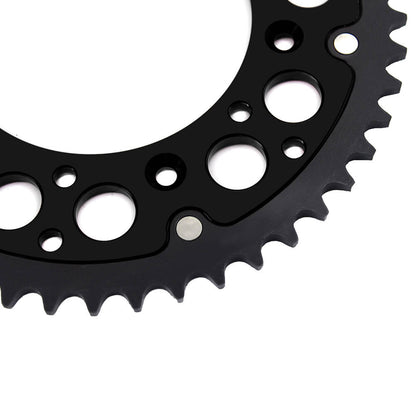 KKE BLACK REAR 50T/51T SPROCKET FOR HONDA CRF250R CRF450R CRF250X CRF450X