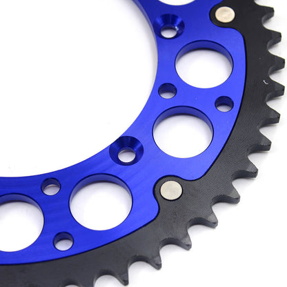 KKE 44T/48T/49T/50T/51T Green Blue Rear Billet Sprocket For KAWASAKI