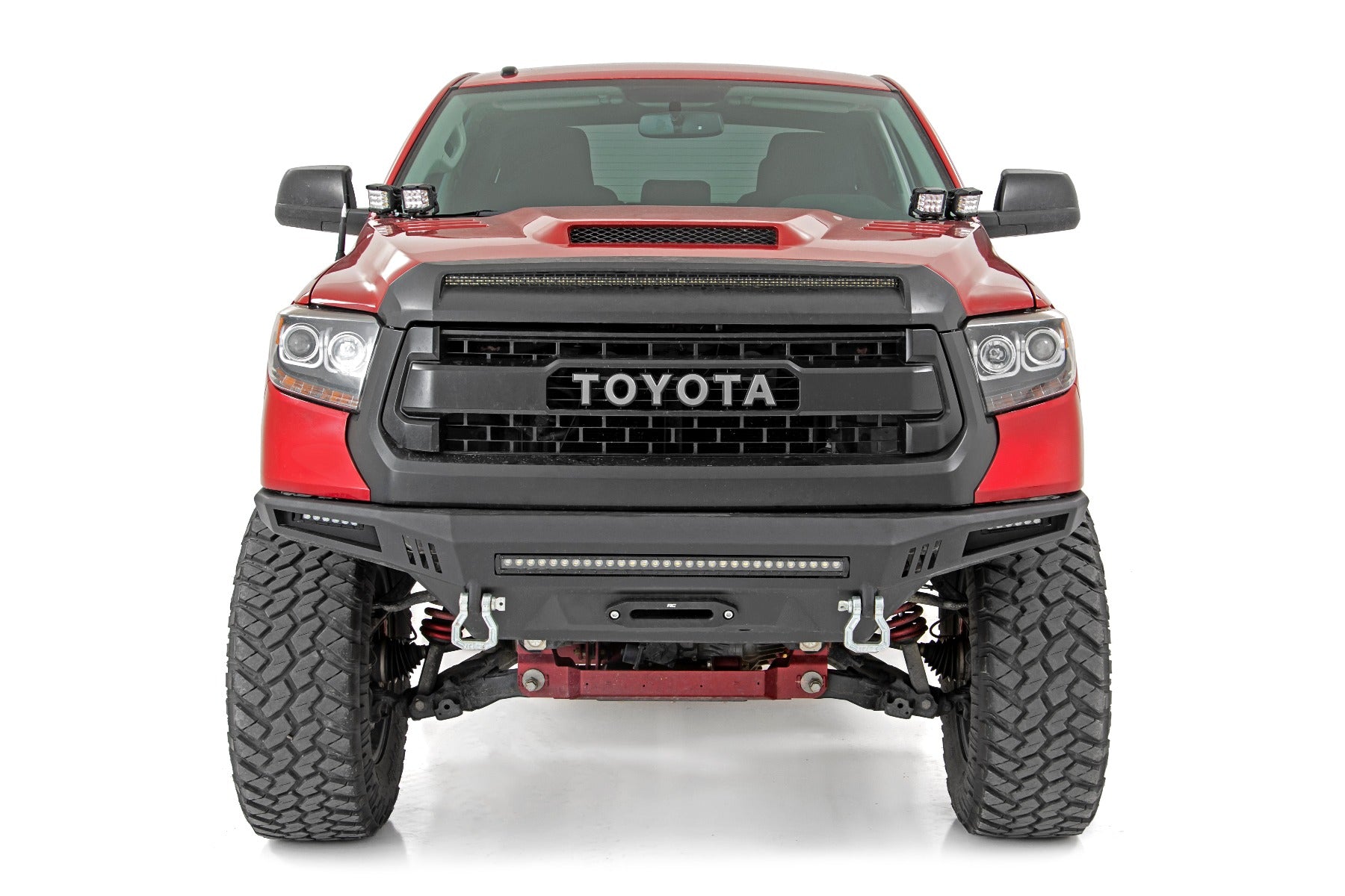 LED Light Kit | Ditch Mount | Dual 2" Black Pairs | White DRL | Toyota Tundra (14-21) | 70837