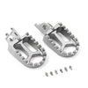KKE CNC Aluminum Footpegs for HONDA/KAWASAKI Red/Blue/Green/Black/Silver