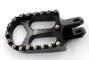 KKE CNC Billet Footpegs for SUZUKI DRZ400 DRZ400E DRZ400S DRZ400SM Gold/Blue/Black