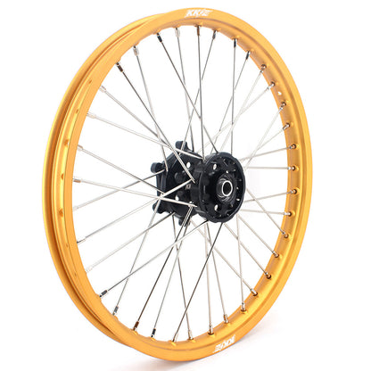 KKE 21 & 18 Enduro Gold Rims For SUZUKI RM125 2001-2007 RM250 2001-2008