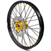 KKE 21 & 19 MX Wheels Rims for SUZUKI RMZ250 2007-2025 RMZ450 2005-2025 Black Spokes