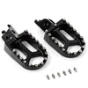 KKE CNC Aluminum Footpegs for HONDA/KAWASAKI Red/Blue/Green/Black/Silver
