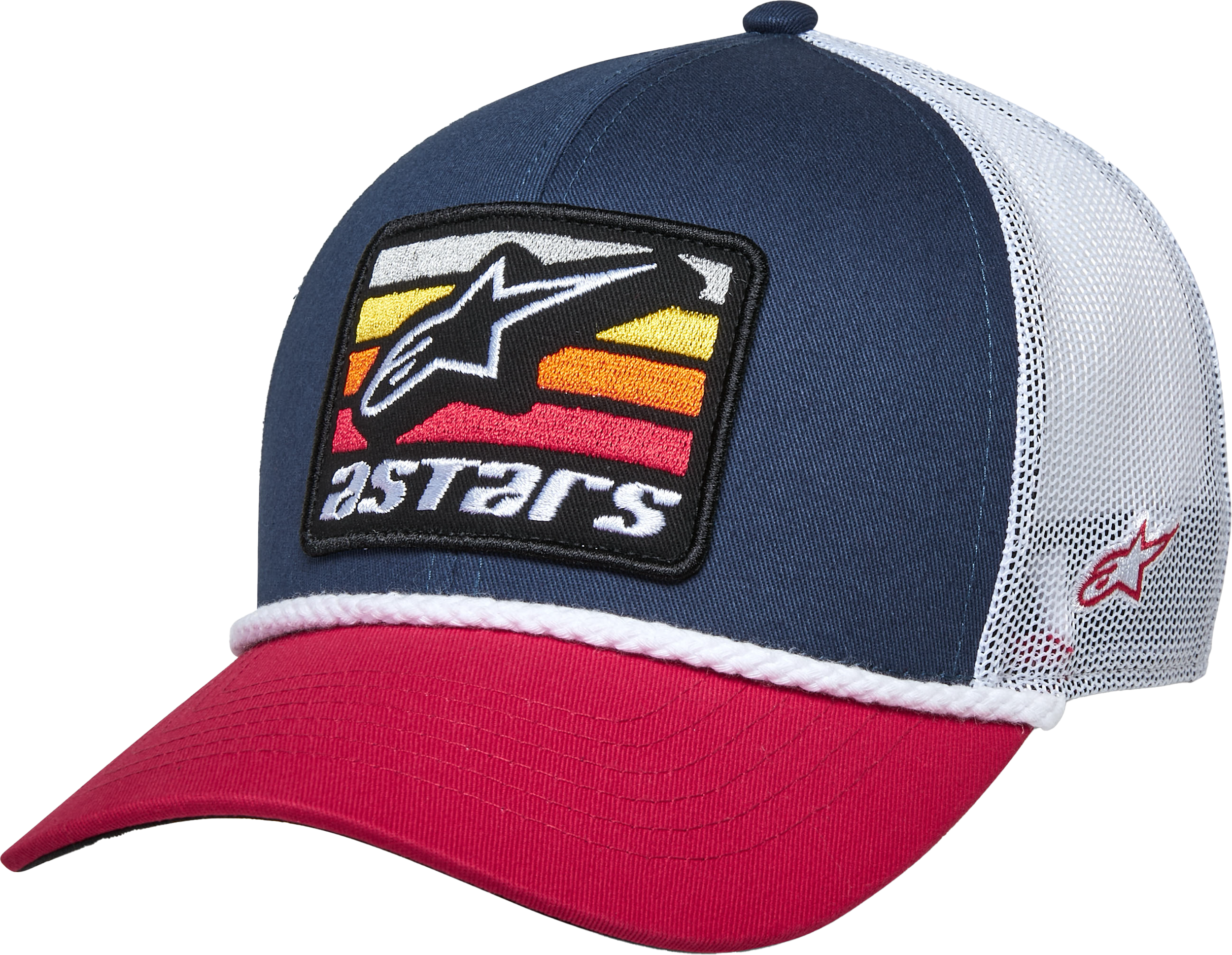 Selica Trucker Hat Navy/Red/White