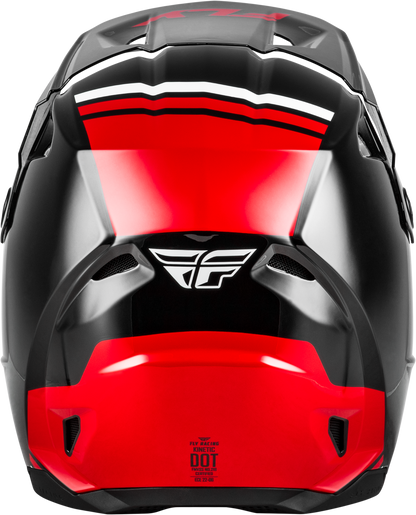 Kinetic Verdict Helmet Black/Red/White Sm