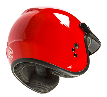 Of 2 Open Face Helmet Red Md