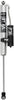 Fox 18+ Jeep JL 2.0 Performance Series 13.2in. Smooth Body Reservoir Rear Shock / 4.5-6in. Lift