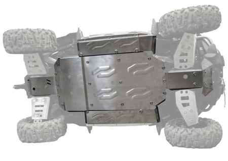 Central Skid Plate Alloy CF Moto Z Force 800