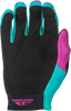 Girl's Lite Gloves Pink/Turquoise Yl