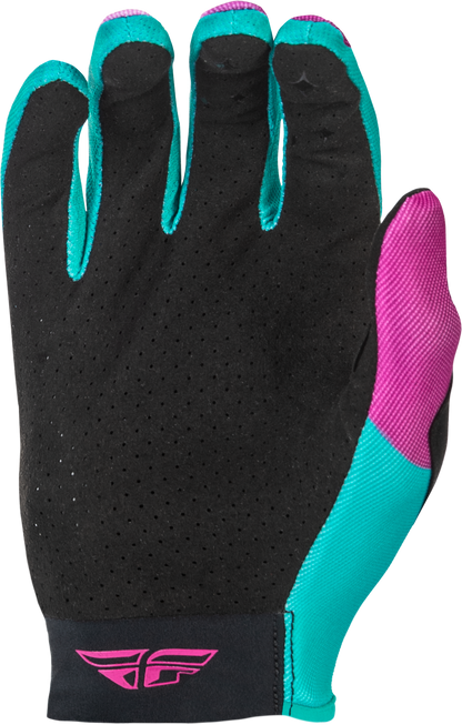 Girl's Lite Gloves Pink/Turquoise Yl