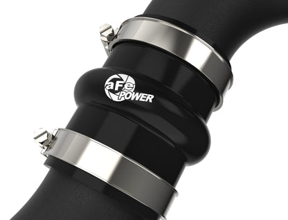aFe 2024+ Toyota Tacoma BladeRunner 2.5in & 3in Aluminum Hot & Cold Charge Pipe Kit - Black