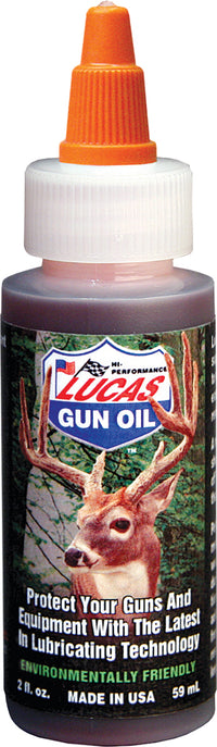 LUCAS Gun Oil 2 Oz - Premium Lubrication for Firearms | Part Number 10006