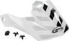 Visor W/Screws Fame Mx 86 White/Silver/Grey